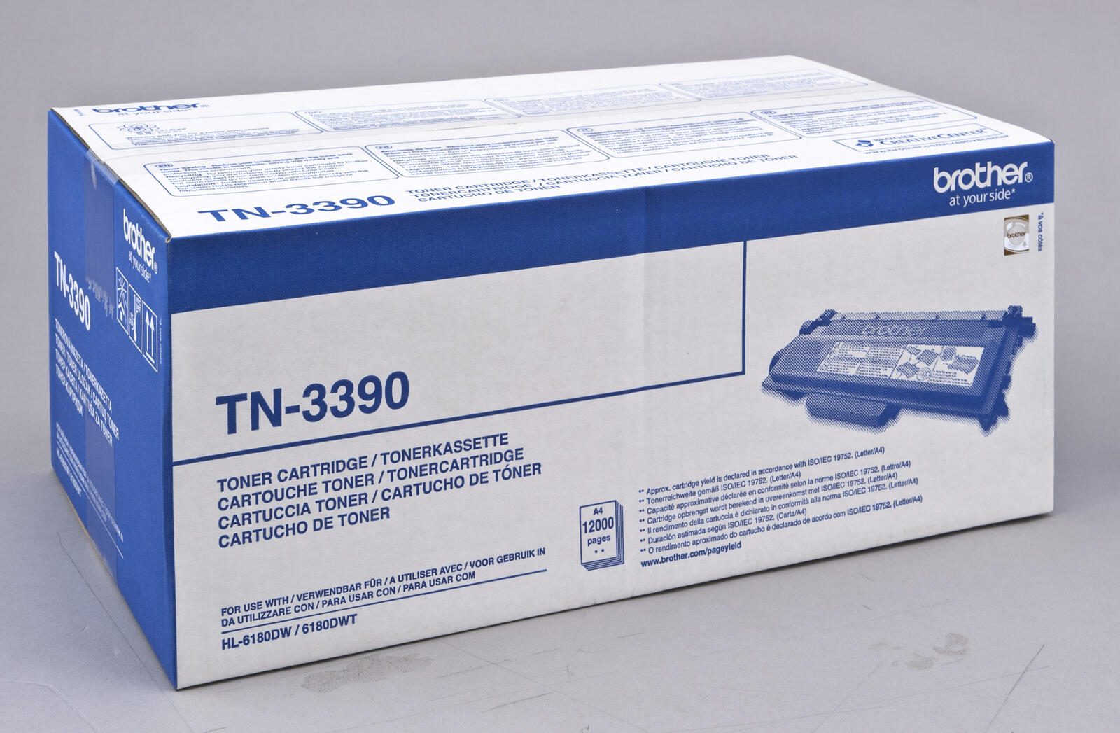 Brother Original TN3390 Toner schwarz 12.000 Seiten (TN-3390)