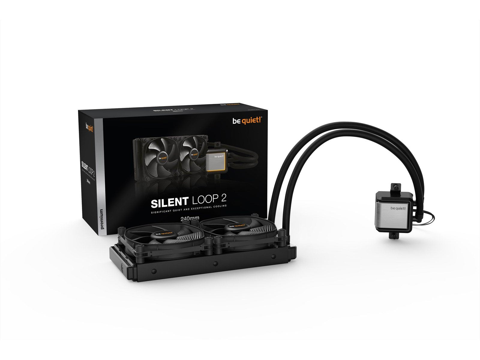 be quiet! Silent Loop 2 240mm - CPU-Wasserkühlung - Max 38 dBA