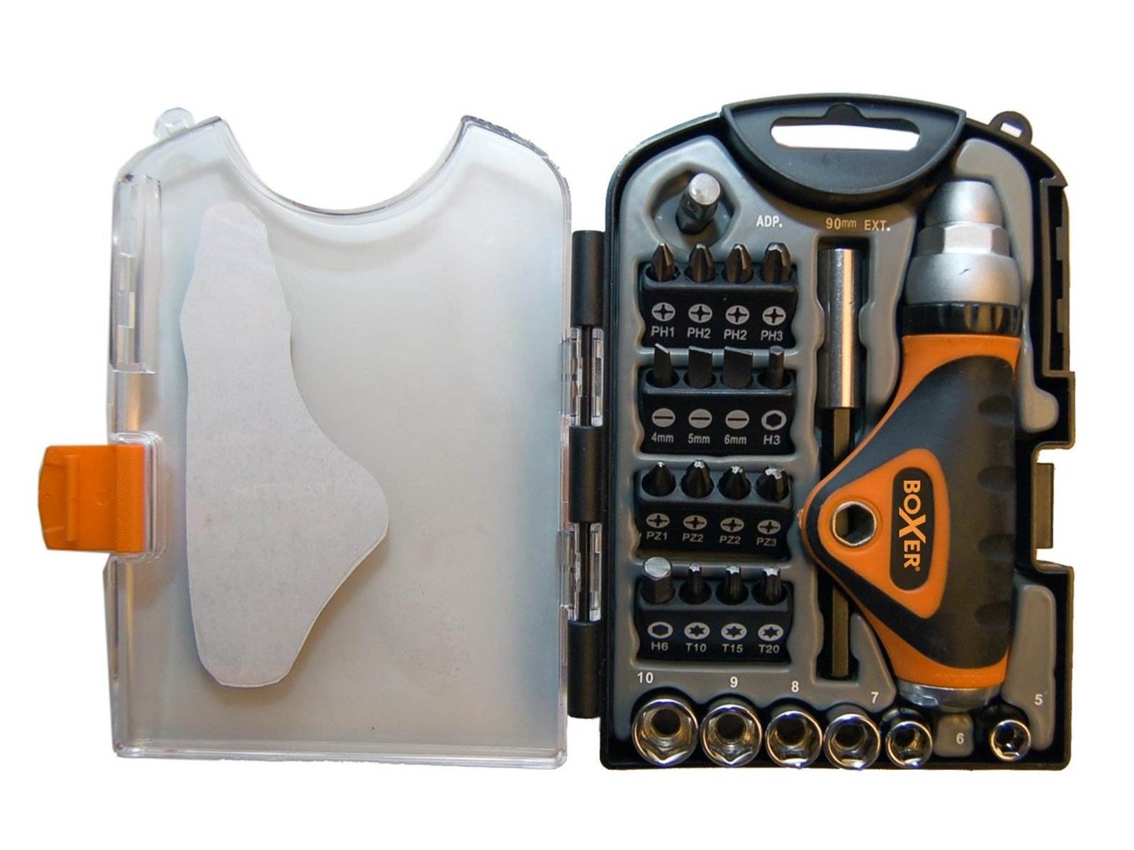 Boxer Socket and bit set - 25 pieces