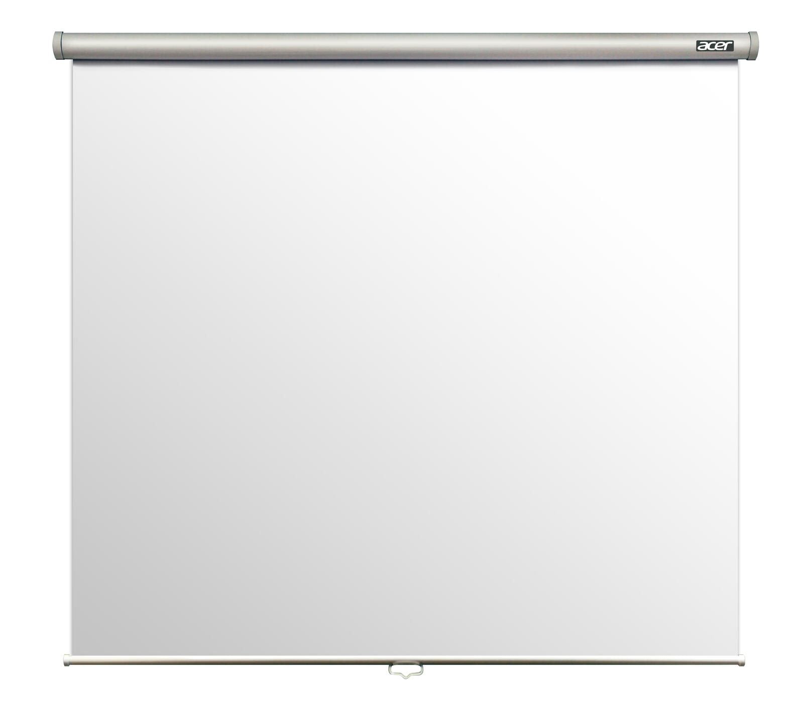 Acer M87-S01MW Rollo-Leinwand 221 cm 87 Zoll matt weiß für Beamer