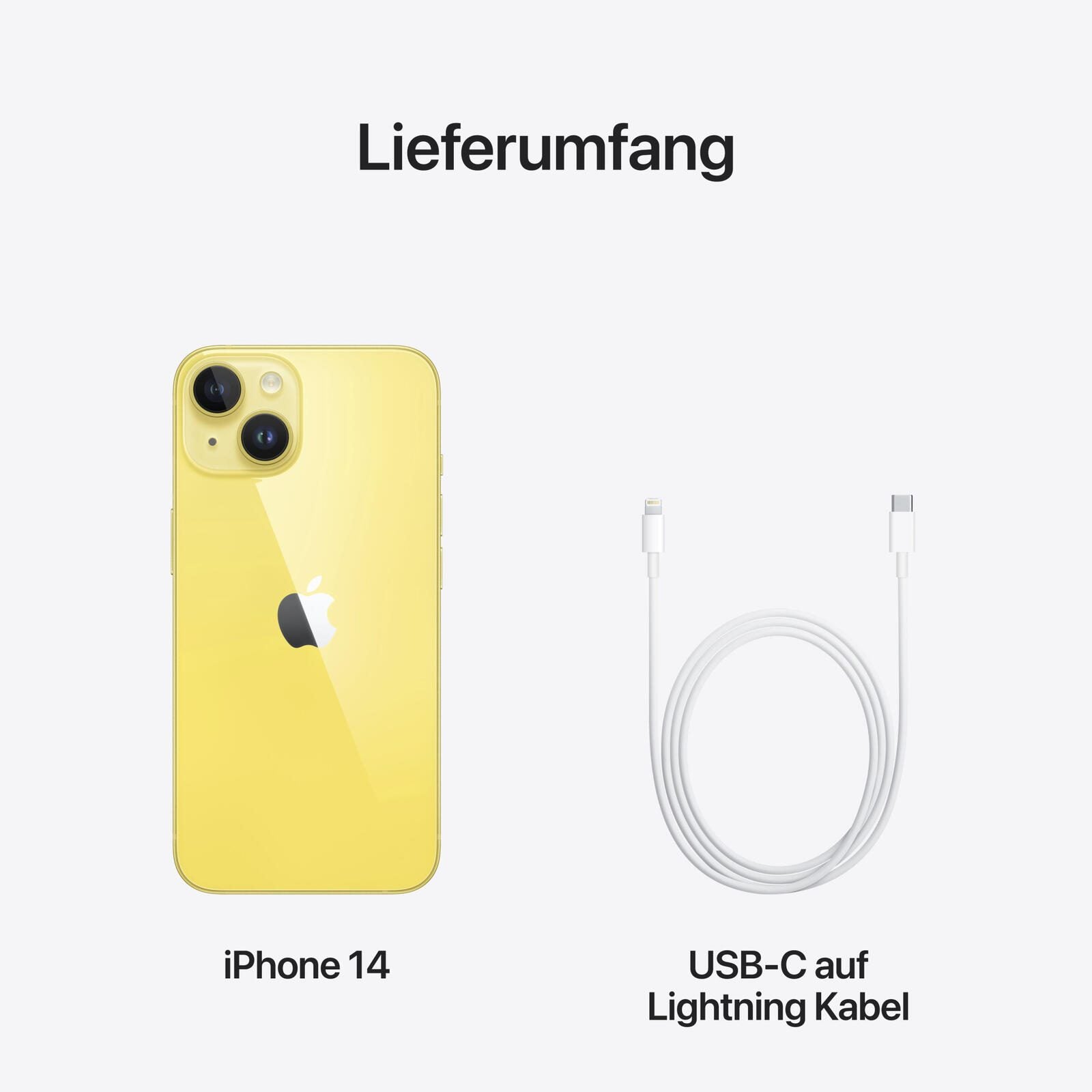 Apple iPhone 14 Plus 128GB gelb