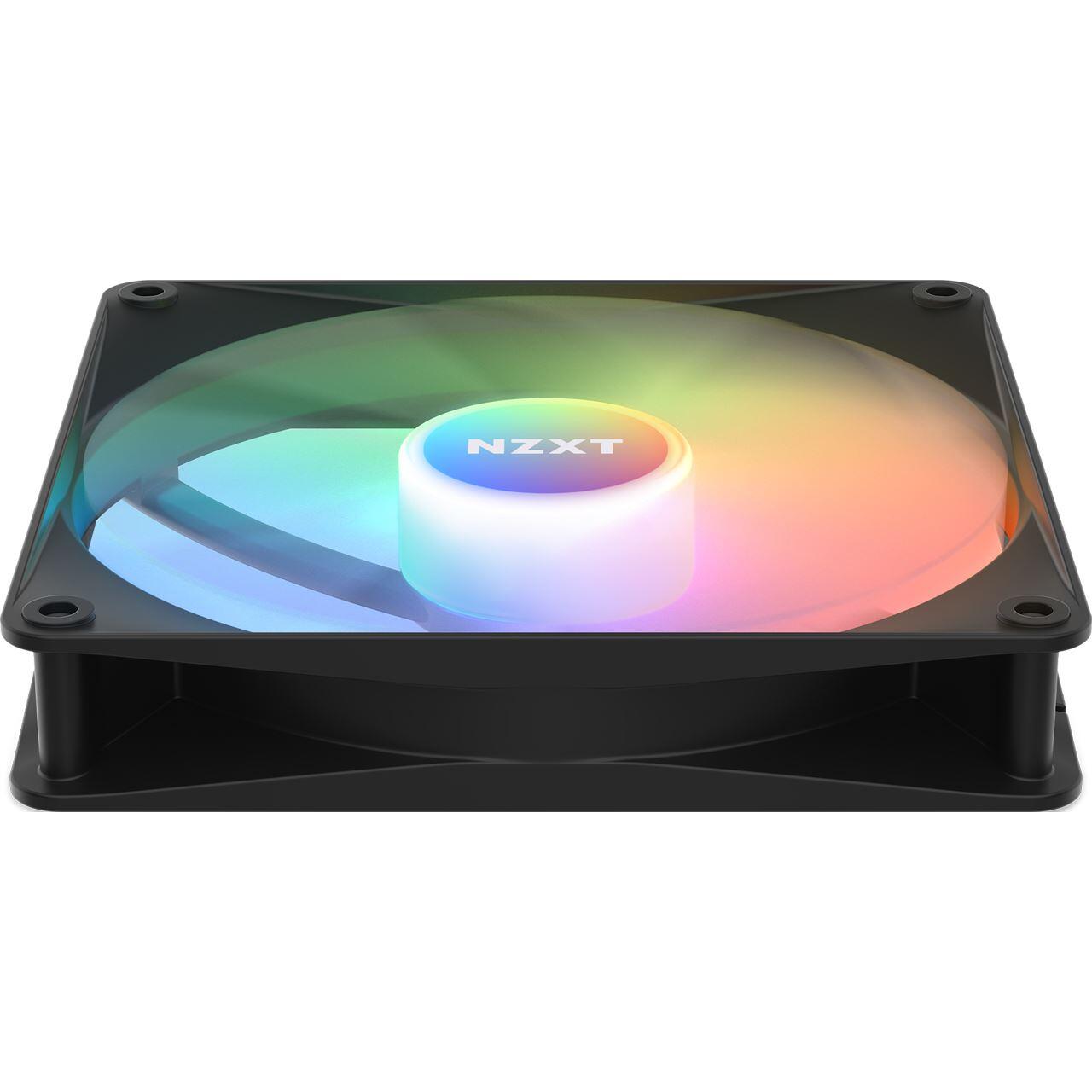 NZXT F140 RGB Core - Gehäuselüfter, Schwarz (140mm, 8x LED)