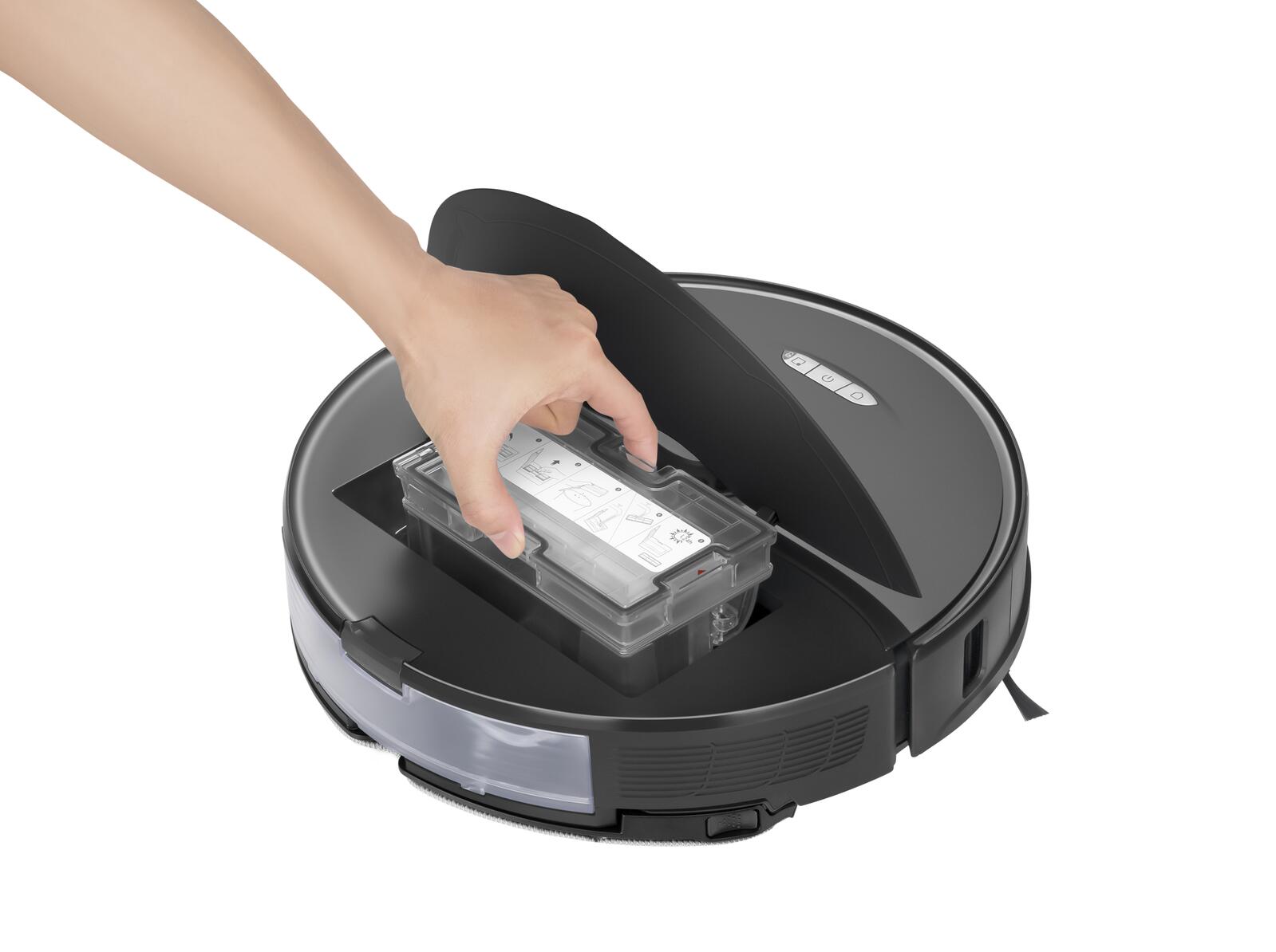 Roborock S8 Saugroboter mit Wischfunktion, Schwarz