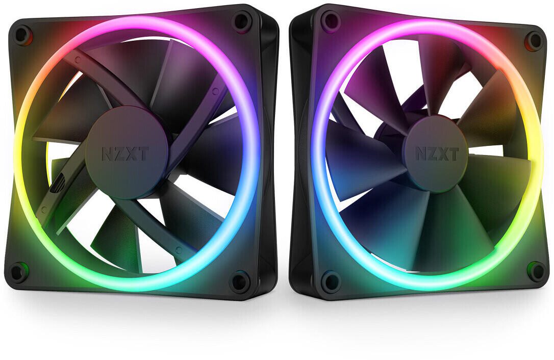 NZXT F140 RGB DUO - Gehäuselüfter, Schwarz