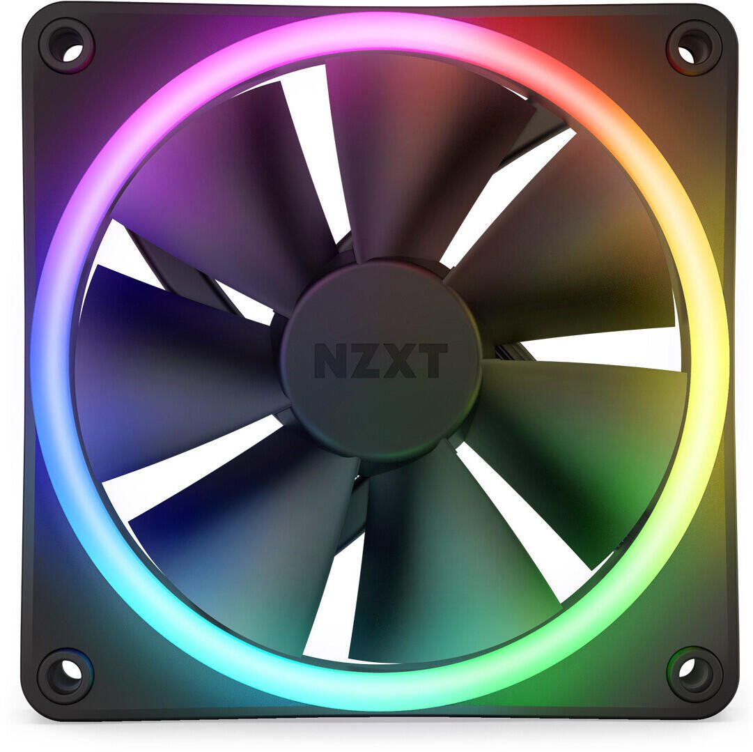 NZXT F140 RGB DUO - Gehäuselüfter, Schwarz