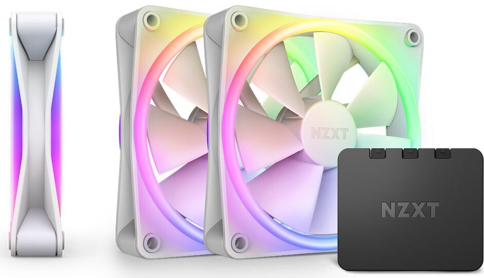 NZXT F120 RGB DUO - Gehäuselüfter, Weiß