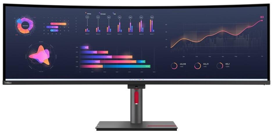 Lenovo ThinkVision P49w-30 Curved Monitor 124,5cm (49 Zoll)