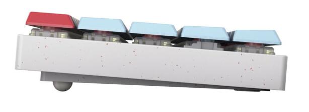 CHERRY MX-LP 2.1 Compact Wireless - Weiß / Blau / Rot