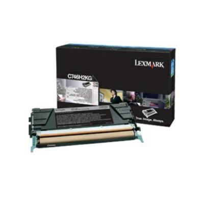 Lexmark Original Toner schwarz 12.000 Seiten (C746H3KG) für C746dn/dtn/n, 748de/dte/e