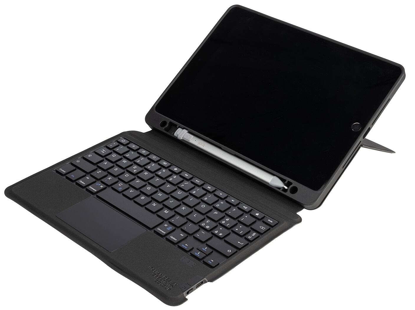 Tucano Tasto Tastatur Hülle für das Apple iPad 10.2' - Schwarz