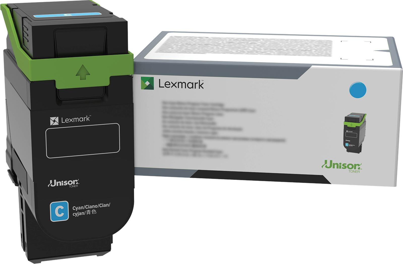 Lexmark Original Toner Standard Variante - CS632 cyan 11700 Seiten (75M0X20)