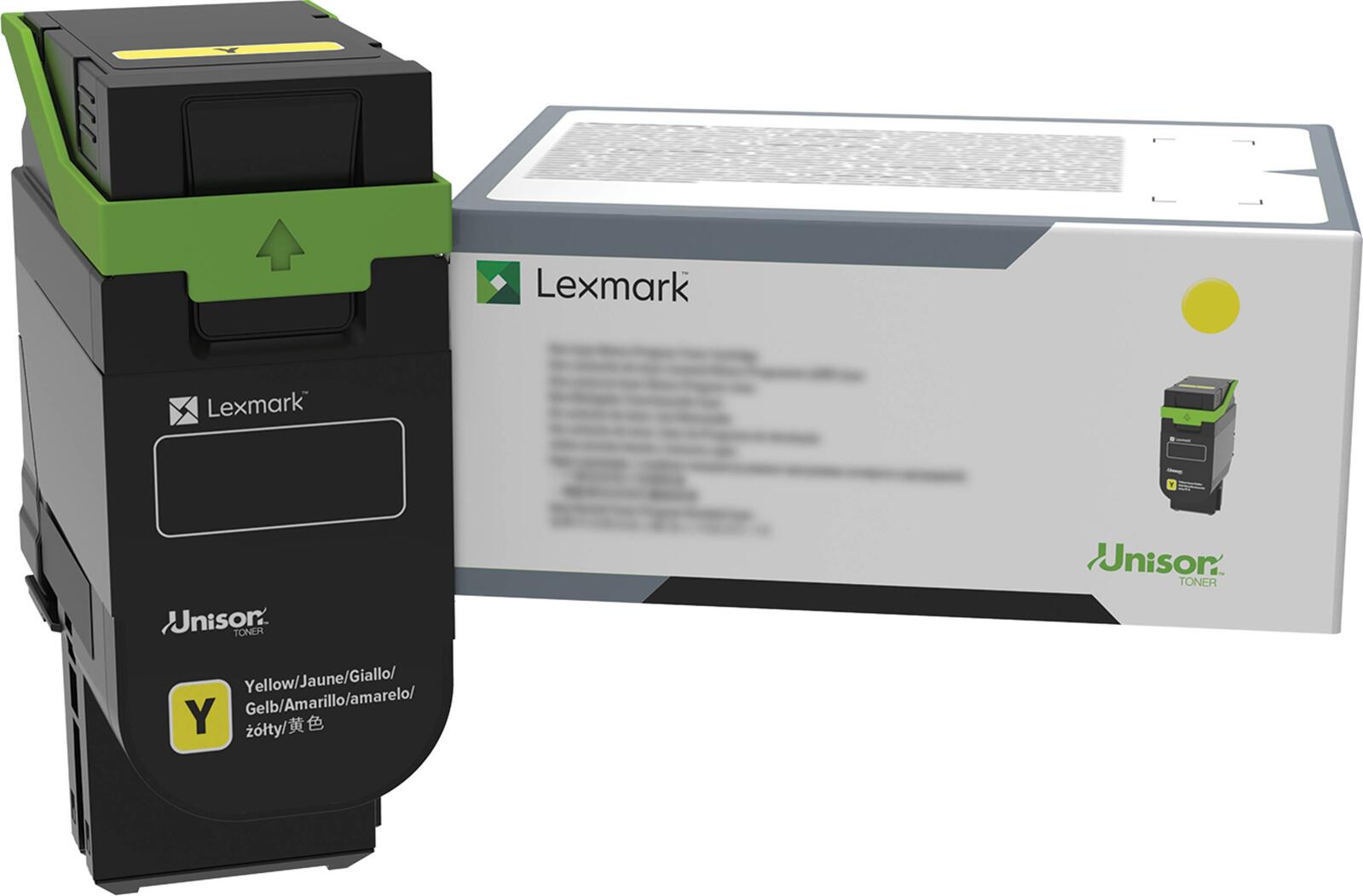 Lexmark Original Toner Standard Variante - CS531 gelb 8800 Seiten (75M0H40)