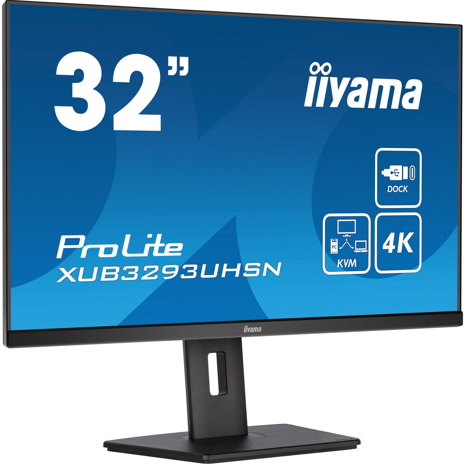 iiyama ProLite XUB3293UHSN-B5 Monitor 80cm (31,5 Zoll)