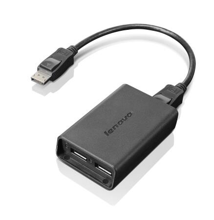 Lenovo DisplayPort zu Dual-DisplayPort Adapter