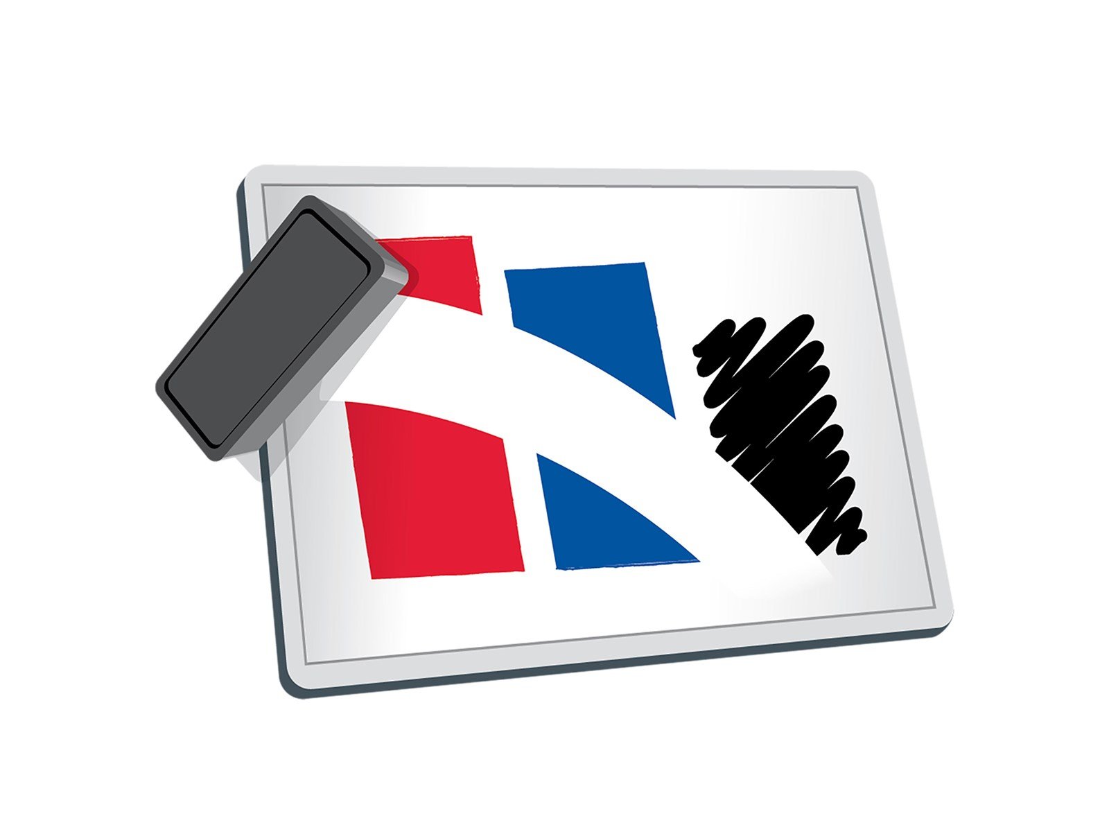 Berol Trocken abwischbarer Whiteboard-Marker, Punktspitze: 2 mm – Schwarz, 12er-Pack