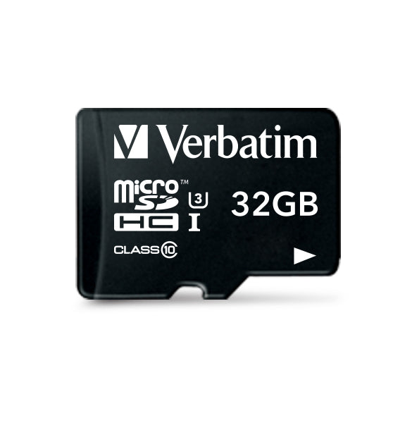 SD MicroSD Card  32GB Verbatim SDHC Pro Class 10 + Adapter retai