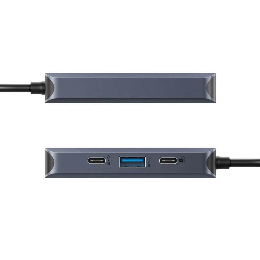 Hyper® HyperDrive EcoSmart™ Gen.2 Universal USB-C® 4-in-1 Hub w 100 W PD Power Pass-thru