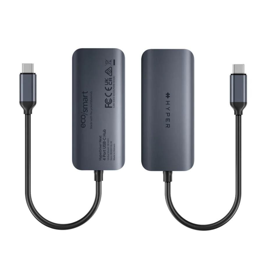 Hyper® HyperDrive EcoSmart™ Gen.2 Universal USB-C® 6-in-1 Hub w 100 W PD Power Pass-Thru