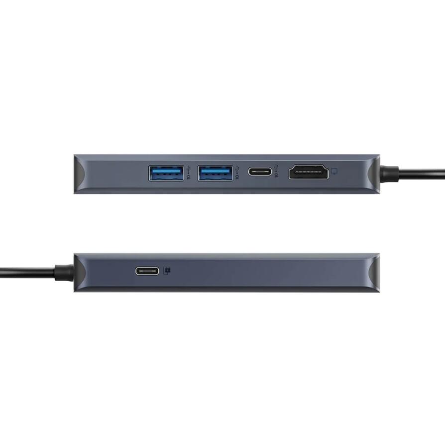 Hyper® HyperDrive EcoSmart™ Gen.2 Universal USB-C® 6-in-1 Hub w 100 W PD Power Pass-Thru