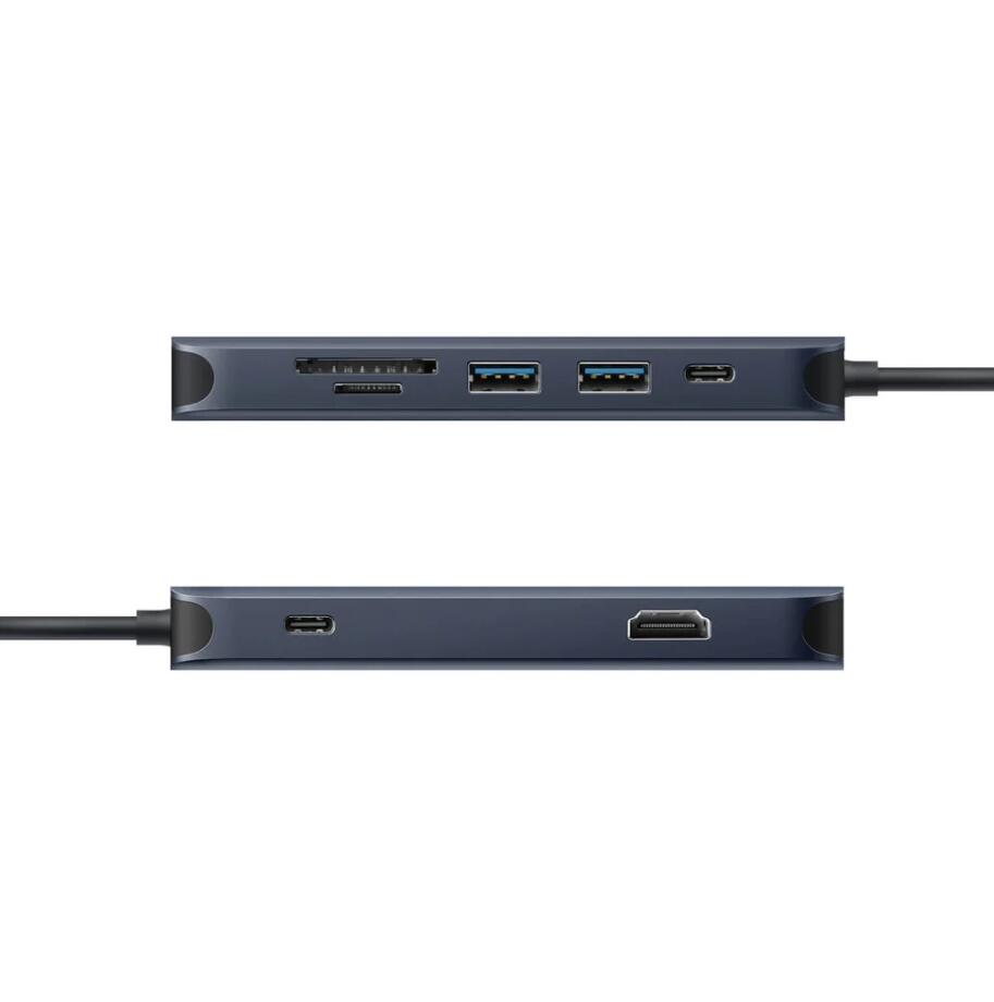 Hyper® HyperDrive EcoSmart™ Gen.2 Universal USB-C® 8-in-1 Hub w 140 W PD3.1 Power Pass-thru