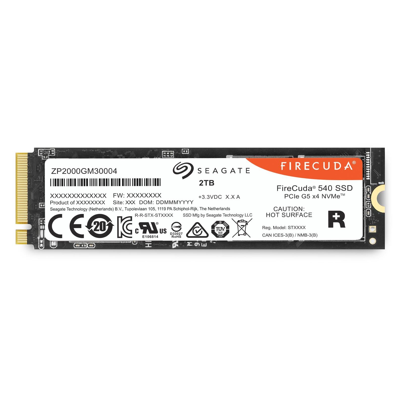 Seagate FireCuda 540 SSD - 2 TB