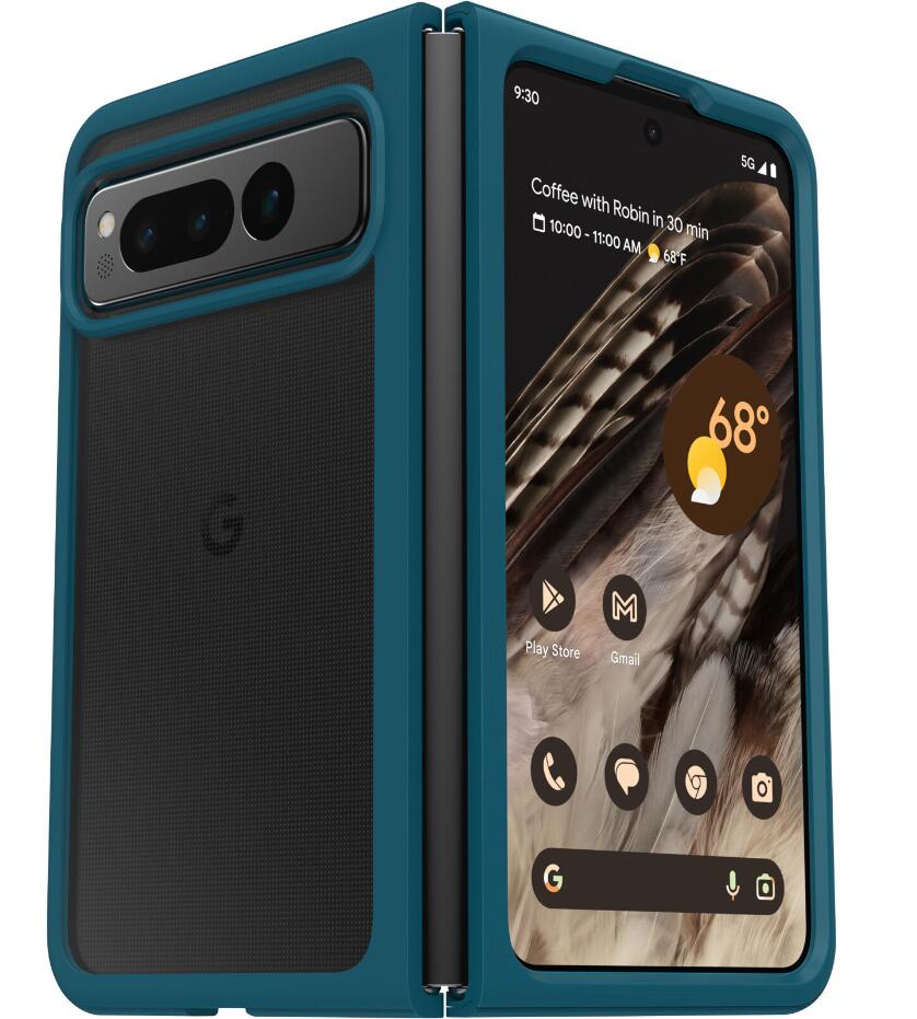 OtterBox Thin Flex Series für das Google Pixel Fold - Clear/Blue