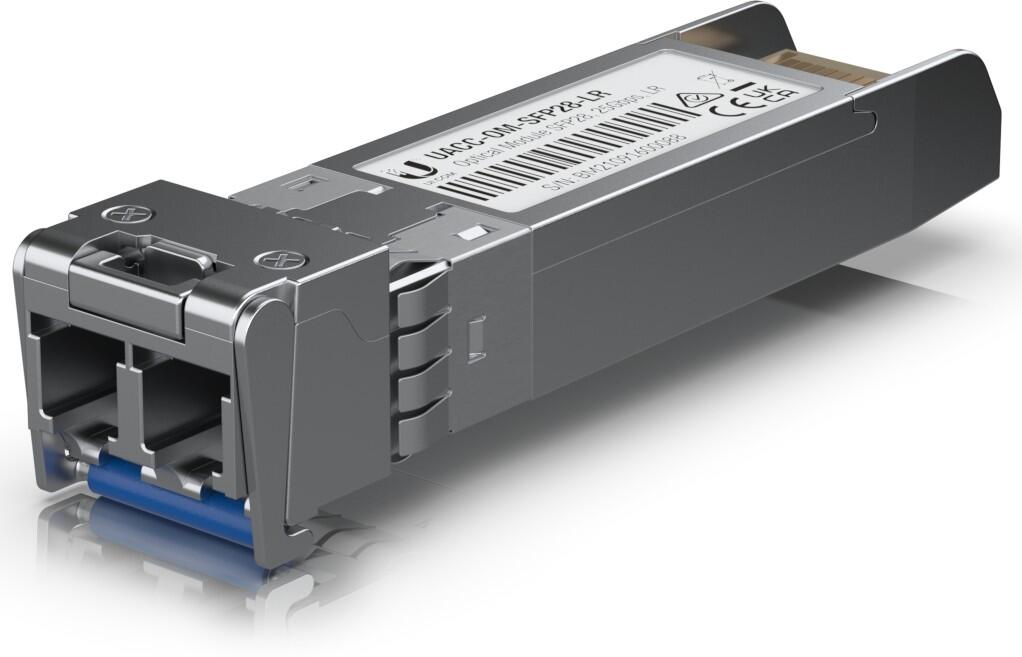 Ubiquiti UniFi Single-Mode Modul Gigabit LAN-Transceiver 25Gbit/s