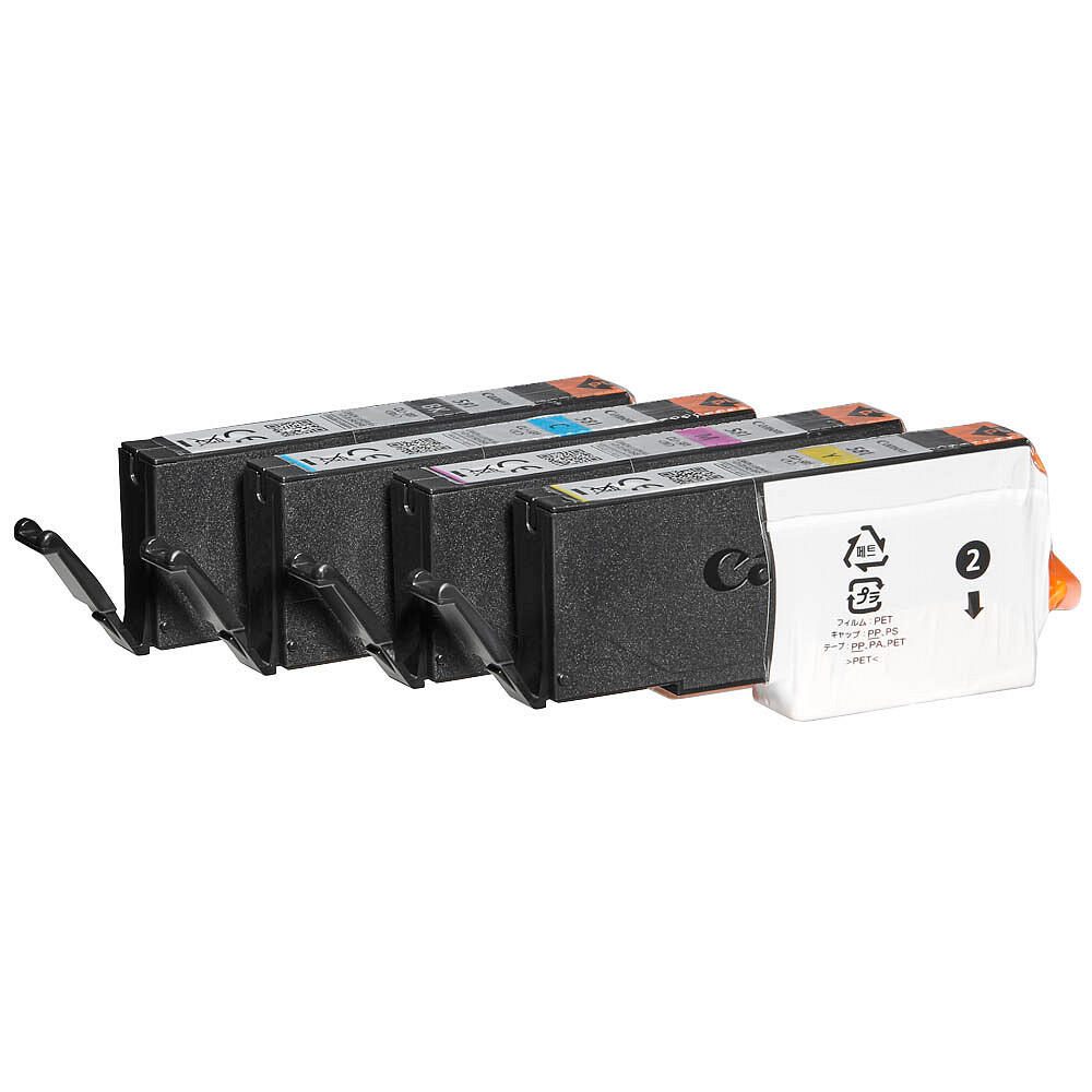 Canon Original CLI-581 Druckerpatronen Value Pack - 1 x schwarz / je 1 x CMY + 50 Blatt Fotopapier (2106C006)