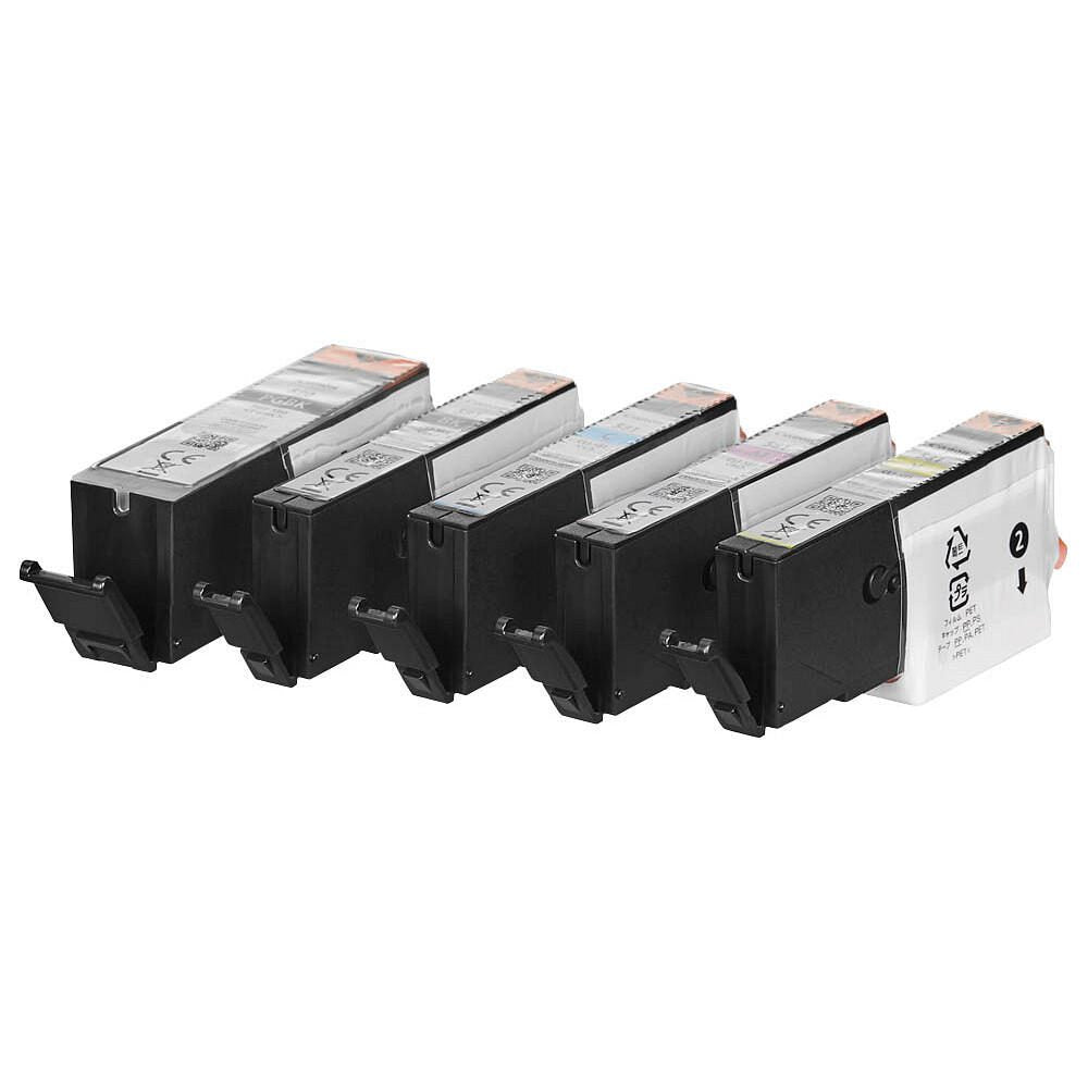 Canon Original PGI-580 + CL-581 Druckerpatronen Multipack - 1 x schwarz / je 1 x CMY (2078C007)
