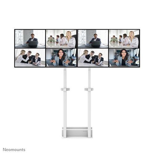 Neomounts ADM-875WH2 Adapter zur Erweiterung auf 2 Displays oder 1 XXL Display