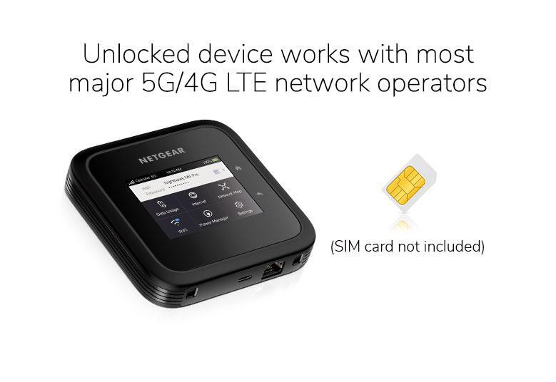 NETGEAR MR6150-100EUS Nighthawk 5G WIFI6 Mobile Router MR6150-100EUS