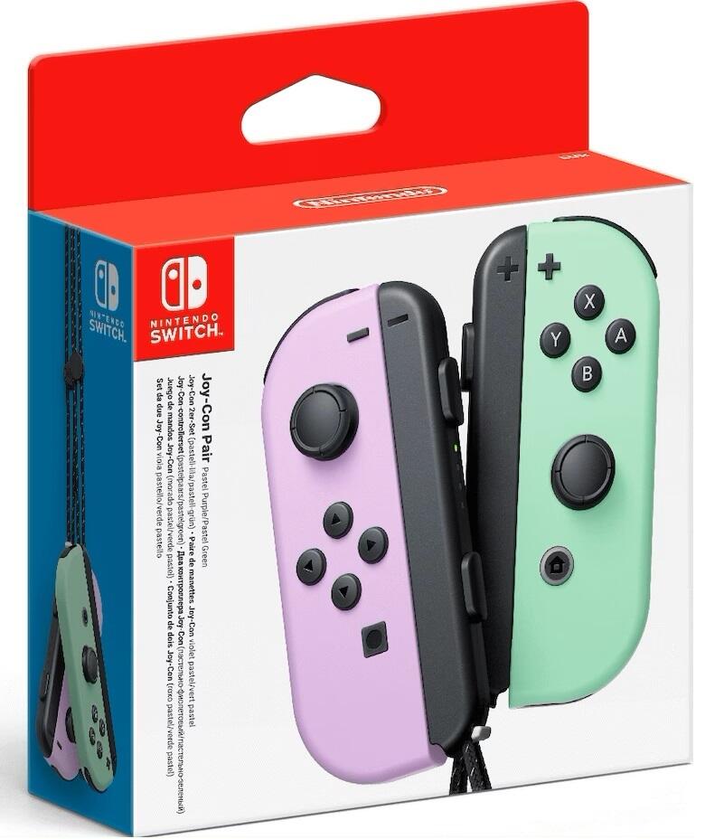 Nintendo Switch Joy-Con 2er Set pastelllila-pastellgrün