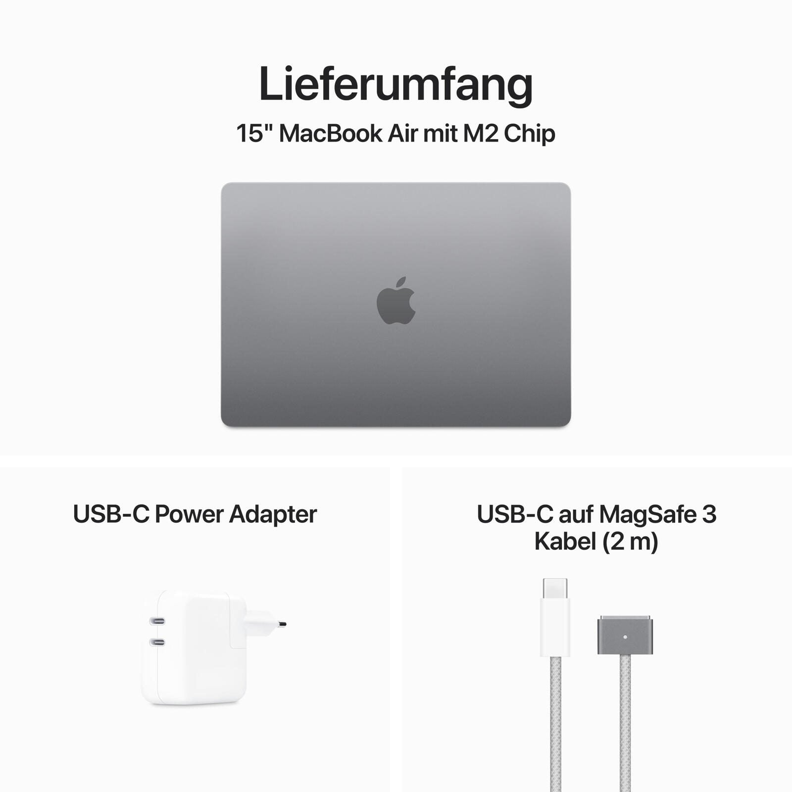 Apple MacBook Air 38,91cm (15,3') space grau