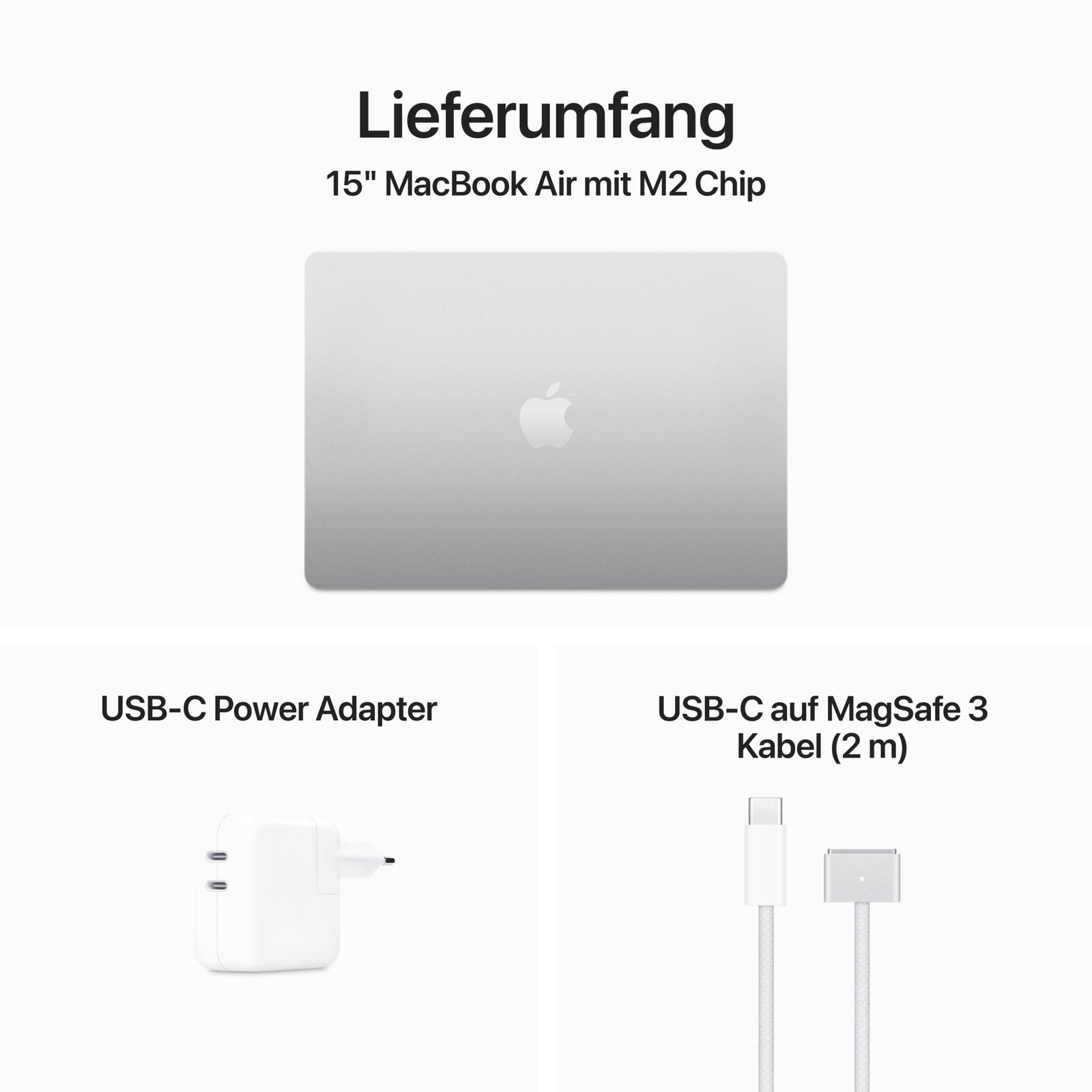 Apple MacBook Air 38,91cm (15,3') silber