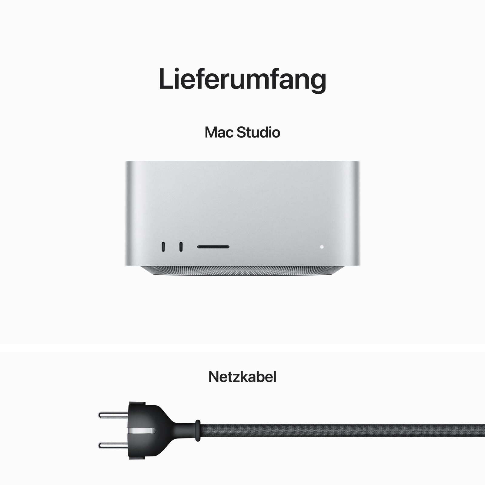 Apple Mac Studio 2TB silber CTO