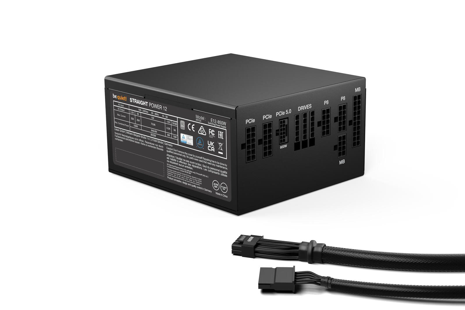 be quiet Netzteil Straight Power 12 850W Modular 80 Plus Platinum