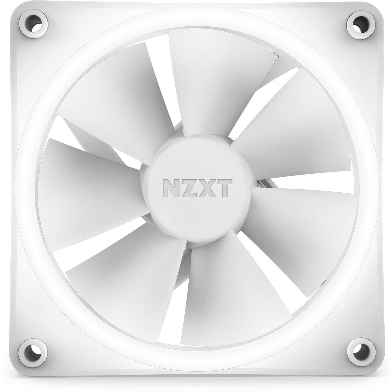 NZXT F120 RGB DUO - Gehäuselüfter, Weiß (120mm, 20xLED)