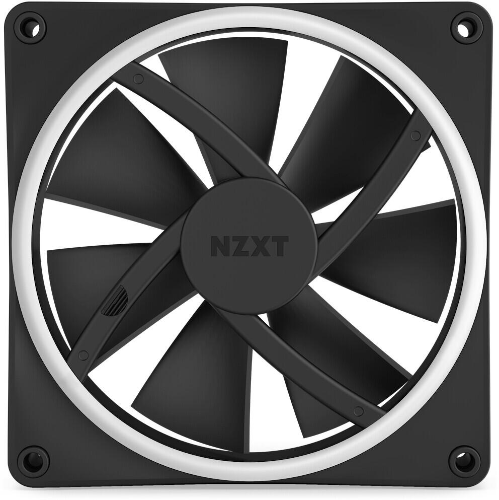 NZXT F140 RGB DUO - Gehäuselüfter, Schwarz (140mm, 20x LED)