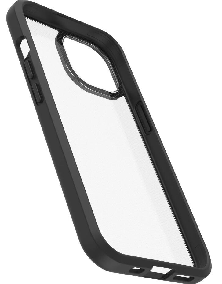 OtterBox React Series für das Apple iPhone 15 Plus - Clear/Schwarz