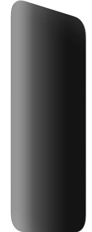 OtterBox Premium Pro Glass Privacy Guard Displayschutz für das Apple iPhone 15 Plus