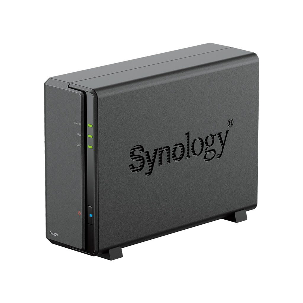 Synology DiskStation DS124 1 Einschub NAS-Server Leergehäuse (DS124)