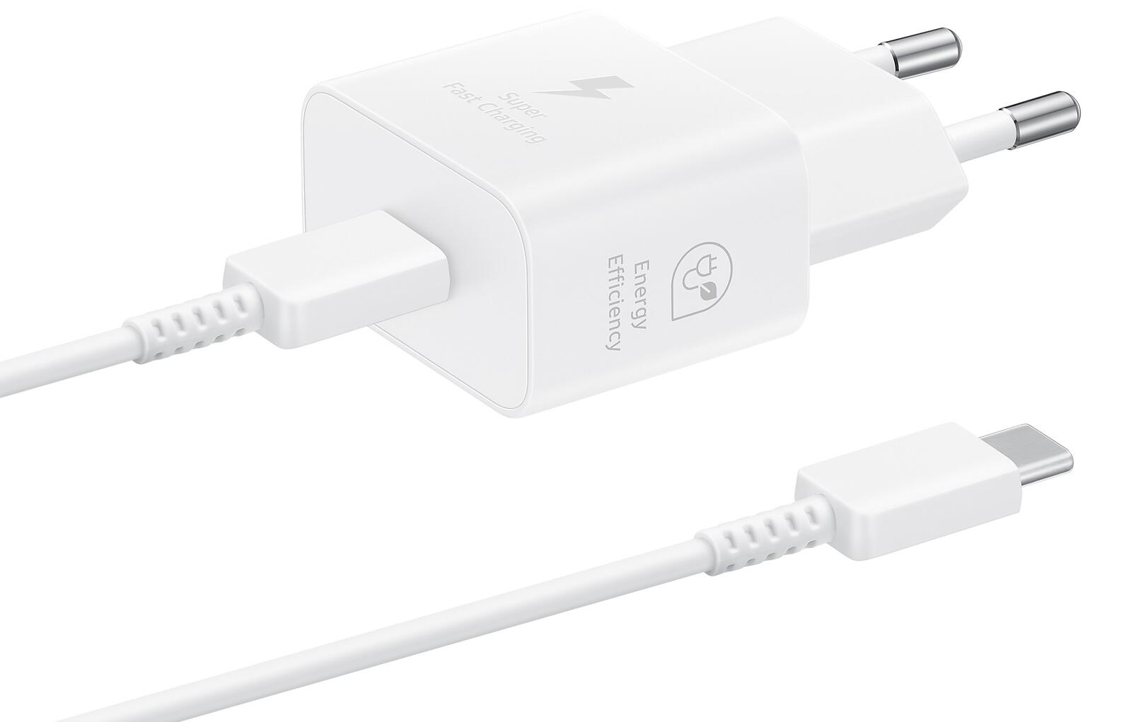 Samsung Schnellladeadapter mit Datenkabel EP-T2510 (White)