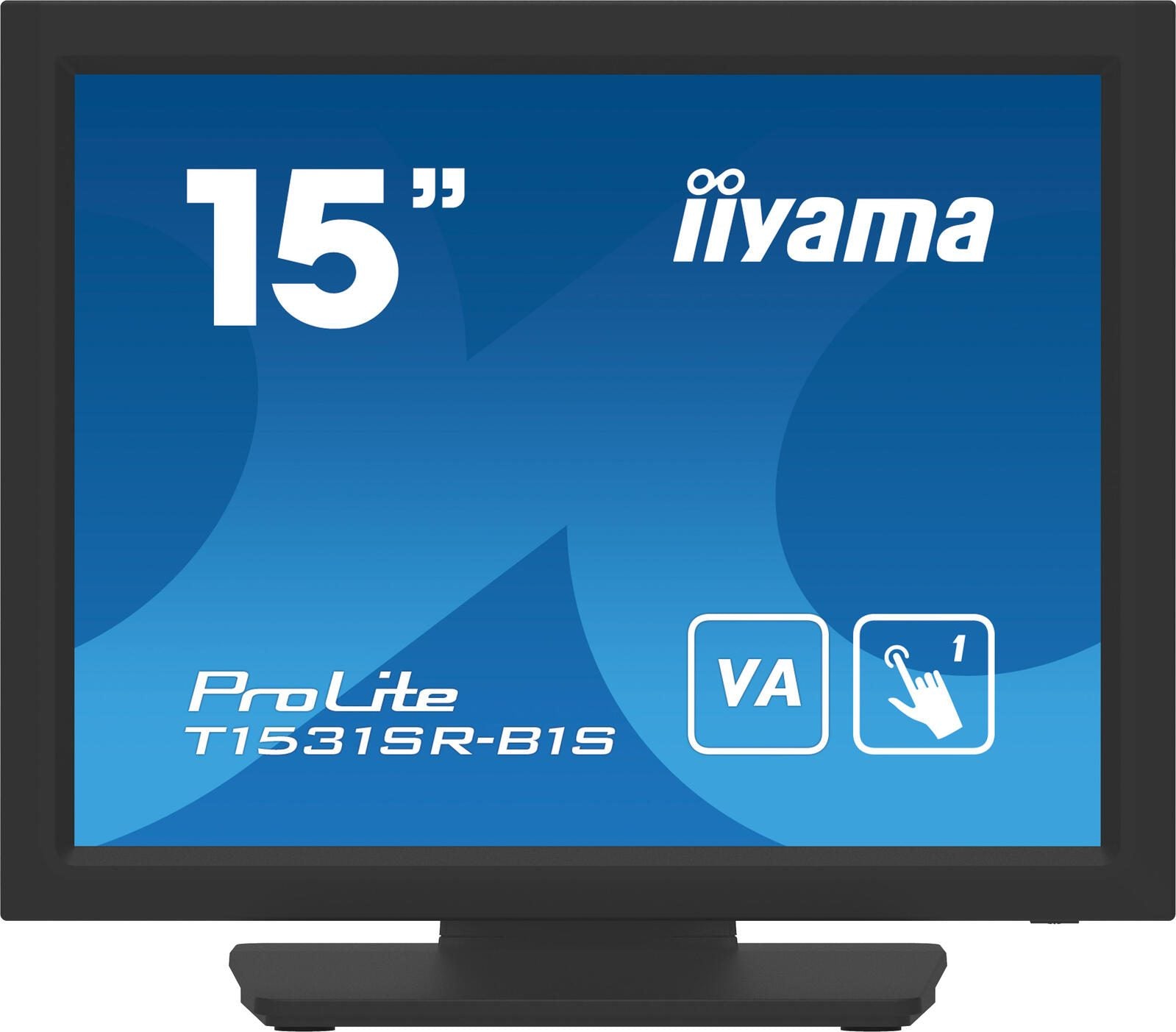 iiyama ProLite T1531SR-B1S Touch-Monitor 38.1 cm (15') schwarz