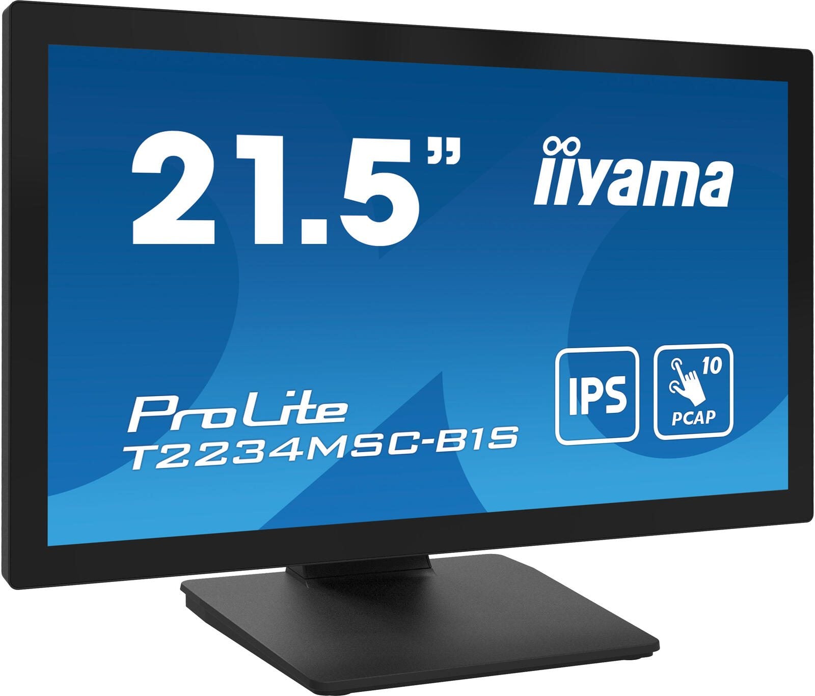 iiyama ProLite T2234MSC-B1S Touch-Monitor 54.6cm (22') schwarz