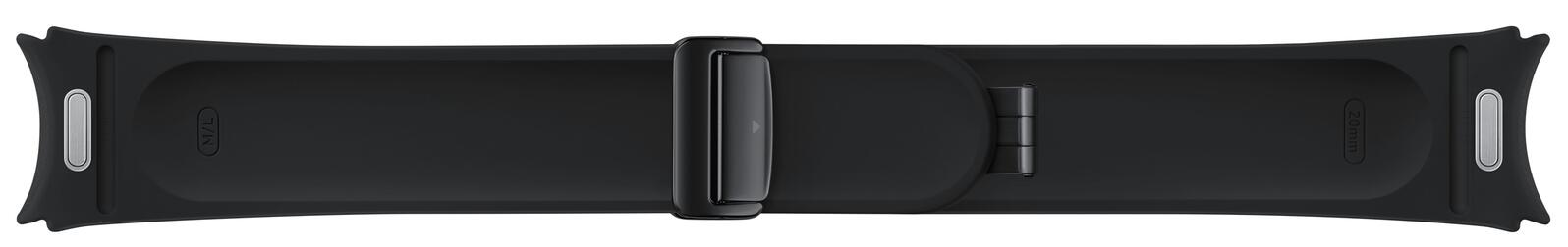 Samsung D-Buckle Hybrid Eco-Leather Band für die Galaxy Watch-Serie Black