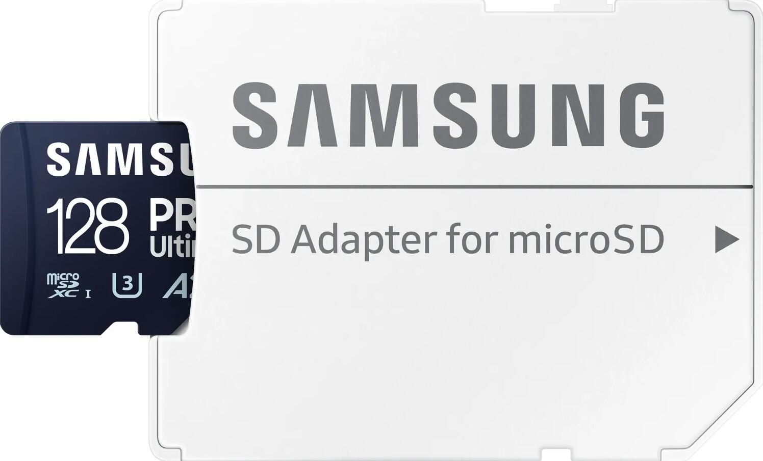 Samsung PRO Ultimate microSD-Speicherkarte inkl. SD Adapter - 128 GB
