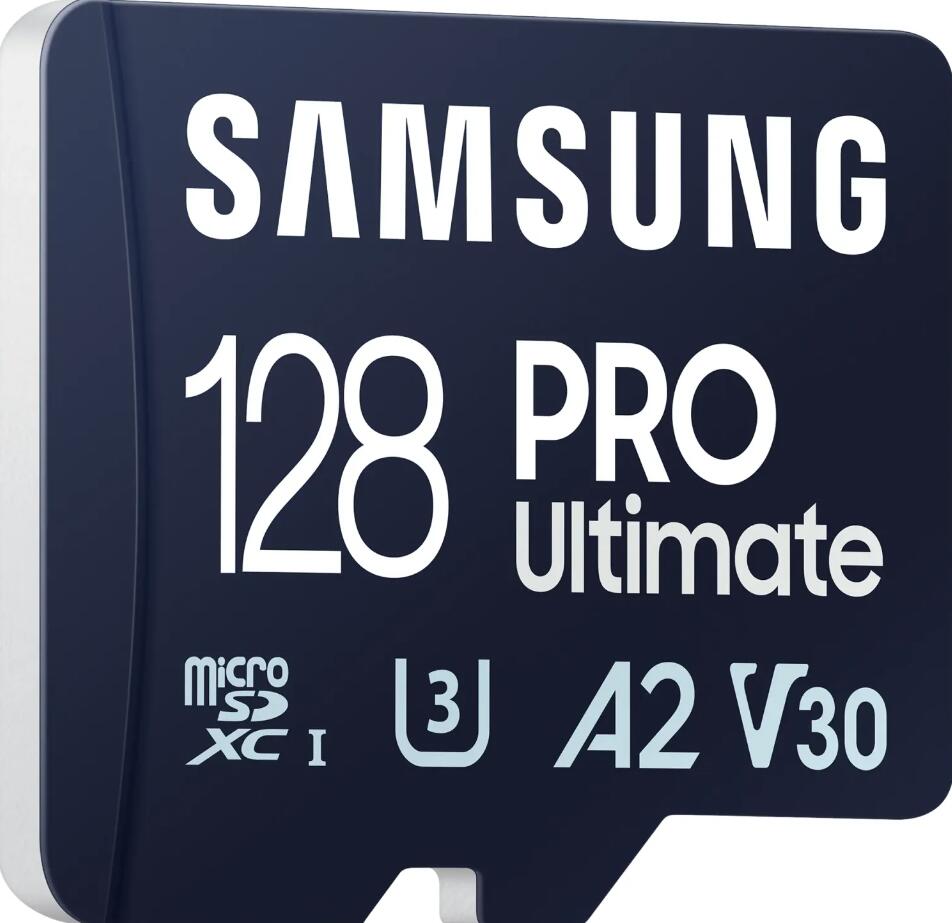 Samsung PRO Ultimate microSD-Speicherkarte inkl. SD Adapter - 128 GB