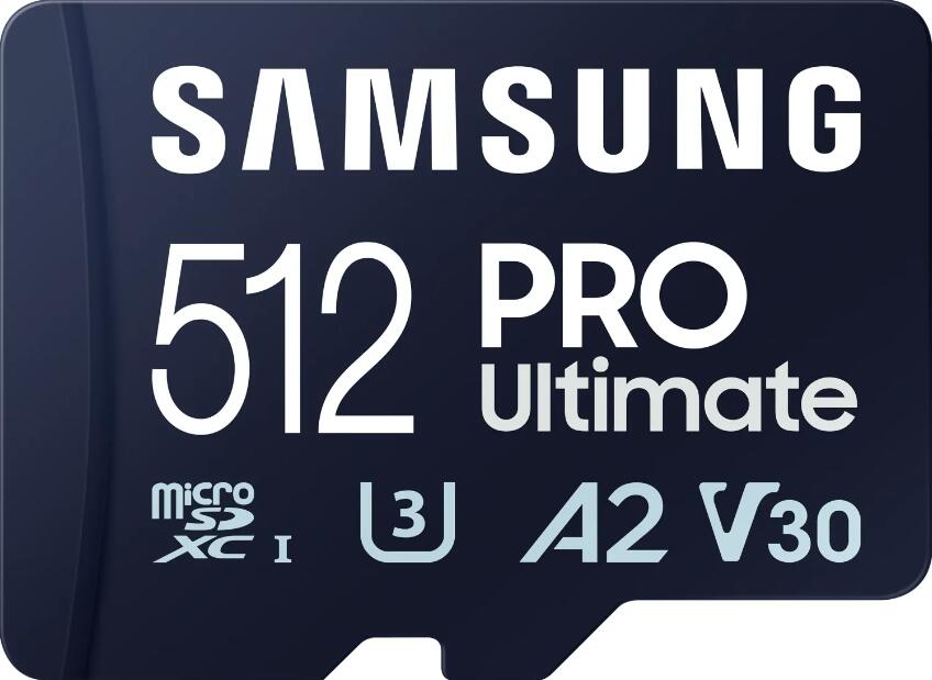 Samsung PRO Ultimate microSD-Speicherkarte inkl. SD Adapter - 512 GB