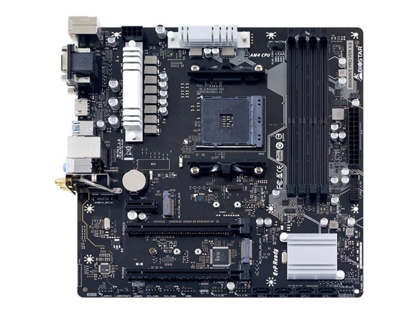 BIOSTAR B550MX/E PRO - motherboard - micro ATX - Socket AM4 - AMD B550 Mainboard - AMD B550 - AMD AM4 socket - DDR4 RAM - Micro-