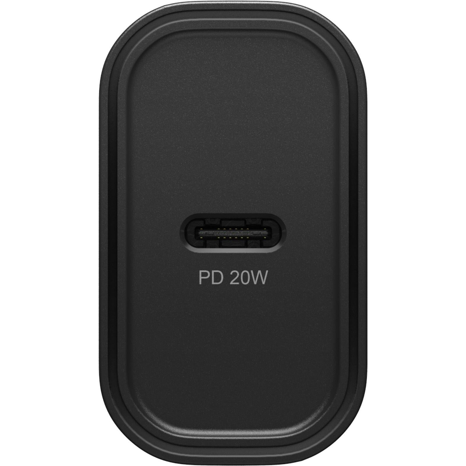 OtterBox Wall Charger 20W USB-C - Schwarz (ProPack/Bulk)